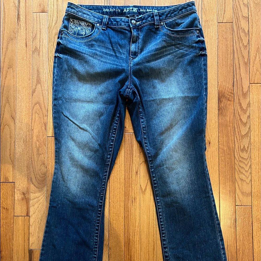 Apt 9 bootcut jeans size 16
